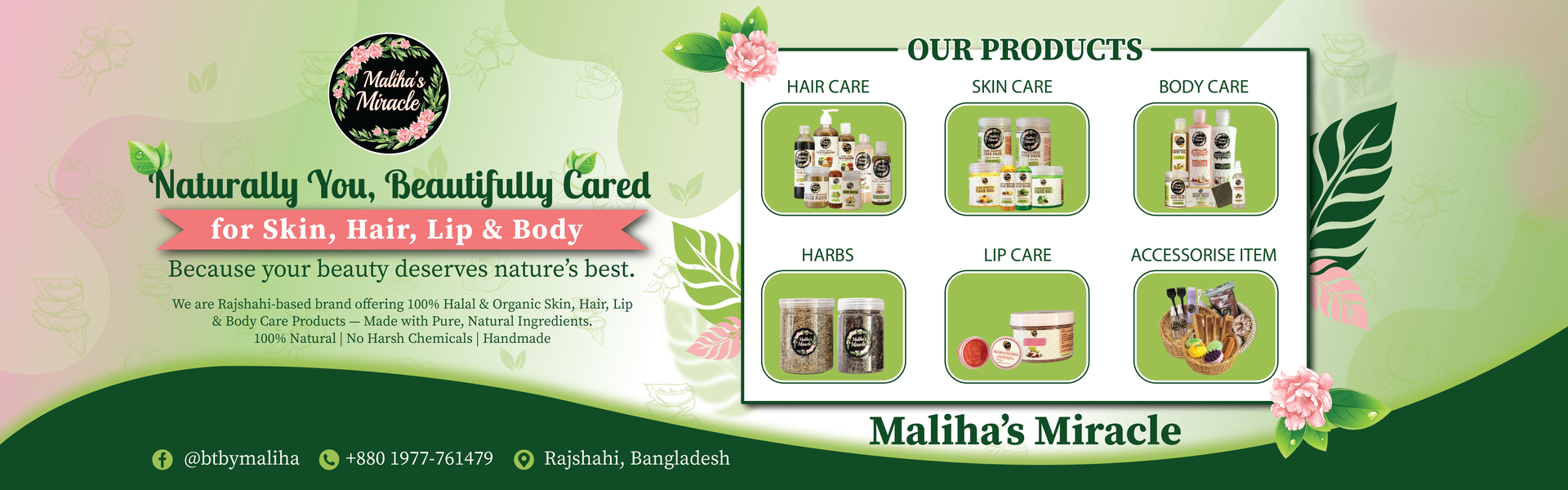 Maliha's Miracle - Premium Organic Hair & Skin Care
